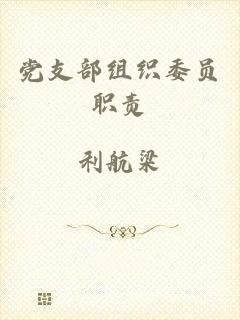 党支部组织委员职责