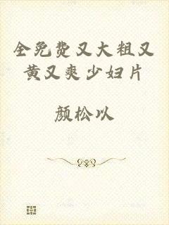全免费又大粗又黄又爽少妇片