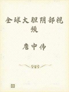 全球大胆阴部视频
