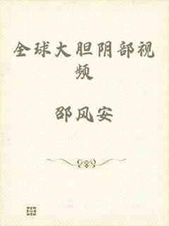 全球大胆阴部视频