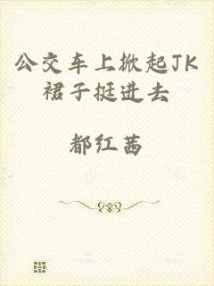 公交车上掀起JK裙子挺进去
