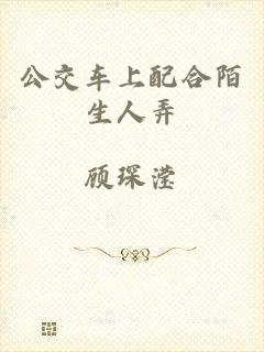公交车上配合陌生人弄
