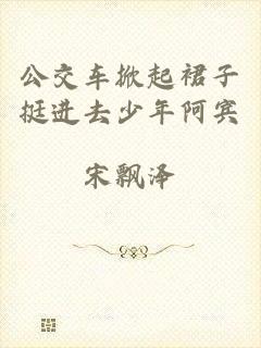 公交车掀起裙子挺进去少年阿宾