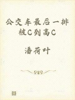 公交车最后一排被C到高C