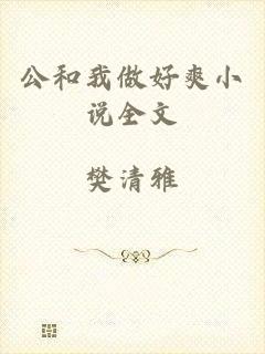 公和我做好爽小说全文