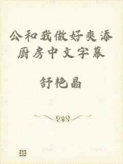 公和我做好爽添厨房中文字幕