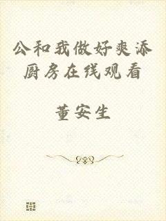 公和我做好爽添厨房在线观看