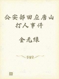 公安部回应唐山打人事件