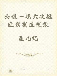 公粗一晚六次挺进我密道视频