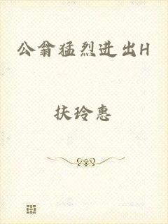 公翁猛烈进出H