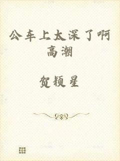 公车上太深了啊高潮