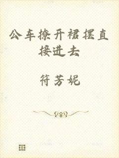 公车撩开裙摆直接进去
