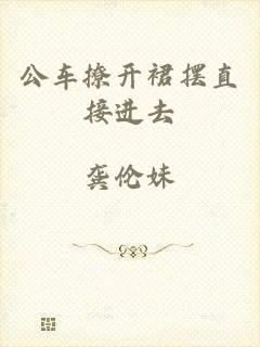 公车撩开裙摆直接进去