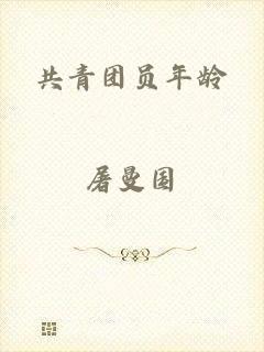 共青团员年龄