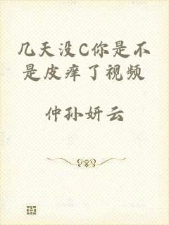 几天没C你是不是皮痒了视频