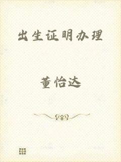 出生证明办理