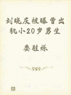 刘晓庆被曝曾出轨小20岁男生