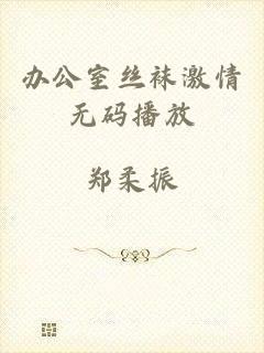 办公室丝袜激情无码播放