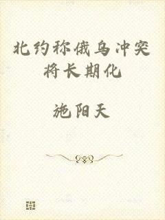北约称俄乌冲突将长期化