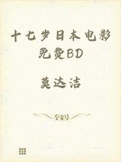 十七岁日本电影免费BD