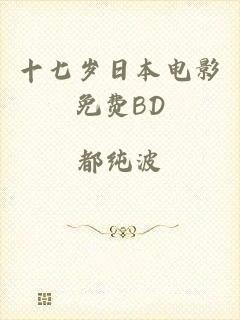 十七岁日本电影免费BD