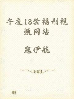 午夜18禁福利视频网站