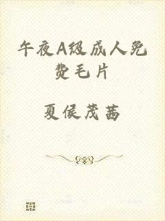 午夜A级成人免费毛片
