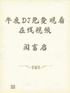 午夜DJ免费观看在线视频