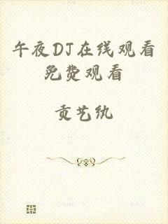 午夜DJ在线观看免费观看