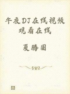 午夜DJ在线视频观看在线
