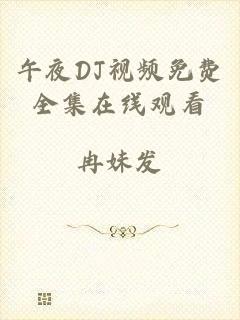 午夜DJ视频免费全集在线观看