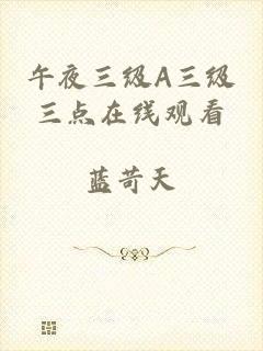 午夜三级A三级三点在线观看