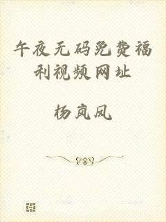 午夜无码免费福利视频网址
