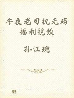 午夜老司机无码福利视频
