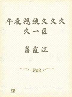 午夜视频久久久久一区