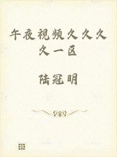 午夜视频久久久久一区