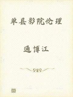 单县影院伦理