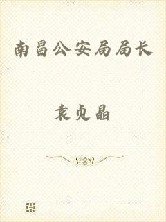 南昌公安局局长
