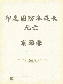 印度国防参谋长死亡