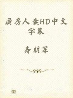 厨房人妻HD中文字幕