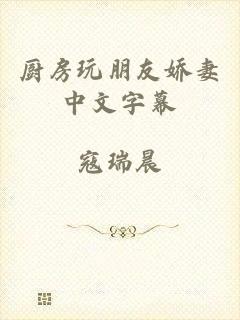 厨房玩朋友娇妻中文字幕