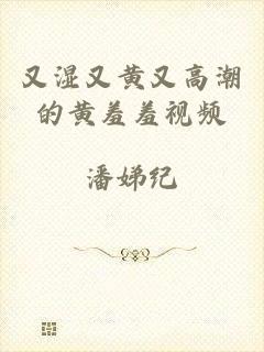 又湿又黄又高潮的黄羞羞视频