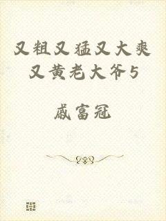又粗又猛又大爽又黄老大爷5