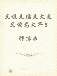 又粗又猛又大爽又黄老大爷5