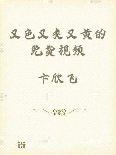 又色又爽又黄的免费视频