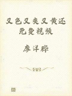 又色又爽又黄还免费视频
