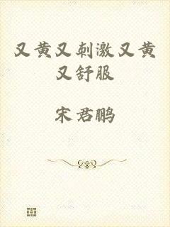 又黄又刺激又黄又舒服