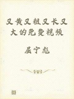 又黄又粗又长又大的免费视频