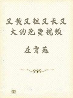 又黄又粗又长又大的免费视频