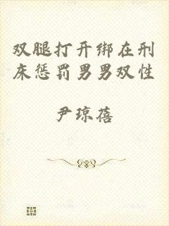 双腿打开绑在刑床惩罚男男双性